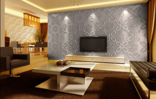 Curl Upwards 3D Wall Panels - Sold in Nigeria by DecorCity-