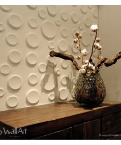 3D Wall-Art Craters Panel