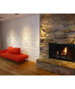3D Wall-Art Waves Panel