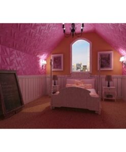 Alternative view of Olive 3D Wall Panels