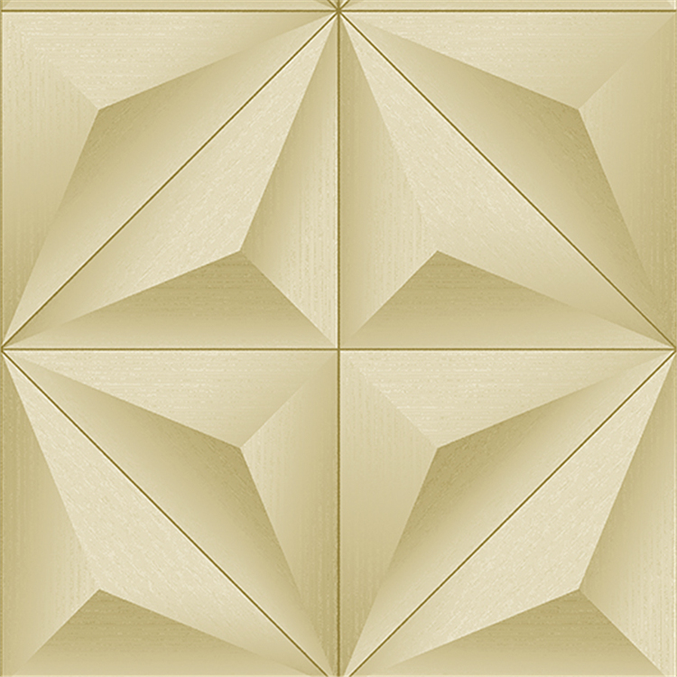 Modern Light Brown prism 3D Wallpaper - A28-4P34 - Decor City