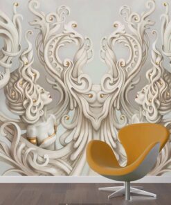 3D Double Female Goddess Custom wall murals / wallpapers - DCWM00060