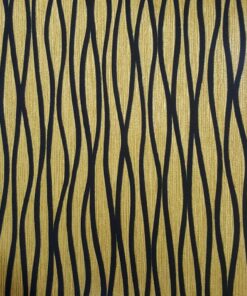 7Sqm Gold Luxury with Black Spiral Interwoven Bond Wallpaper Sold in Nigeria by DecorCity-533648