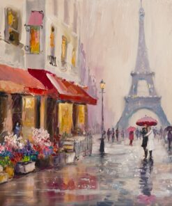 Alternative view of Artistic French painting 3D Custom wall murals/Wallpapers – DCWk000111