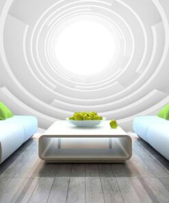 Lightened Conical Space 3D Custom wall murals / wallpapers – DCWM000753