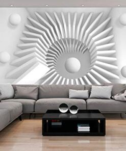 Deckered and cone shape 3D Custom wall murals / wallpapers – DCWM001558