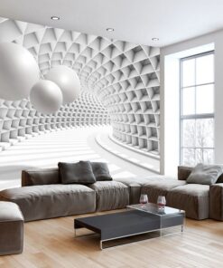 Hollow shape design  3D Custom wall murals / wallpapers – DCWM001560