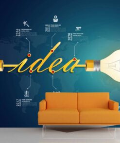 Corporate Infographics 3D Custom wall murals / wallpapers – DCWM003463