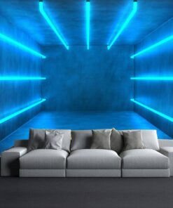 Blue light decor 3D Custom wall murals / wallpapers – DCWM003467