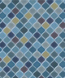 Blue Luxury Patterned Wallpaper A48-17P57