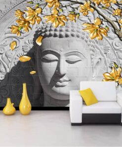 3D Buddha custom photomural wallpaper - dcwm000407