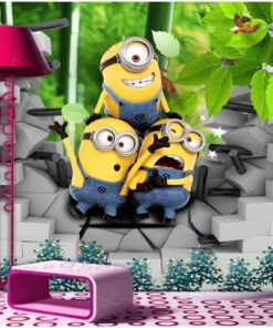 Alternative view of Minions custom Photomural wallpaper design - DCWM0006396