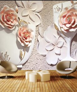 3D Custom Floral Photomural wallpaper design - DC1910282708