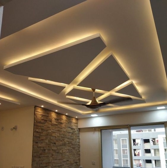 p o p design in ceiling photo