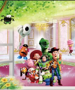 Alternative view of Toy stories kiddies 3D / 5D / 8D wall murals / custom wallpaper - DCWM2006123