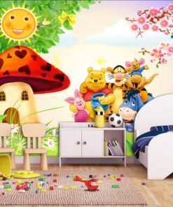 Winnie, Pooh and Co. 3D / 5D / 8D wall murals / custom wallpaper - DCWM20061311