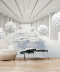 Tunnel in the skies 3D / 5D / 8D wall murals / custom wallpaper - DCWM20061336